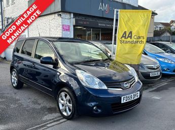 Nissan Note 1.6 16V Tekna Hatchback 5dr Petrol Manual Euro 4 (110 ps)