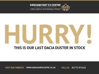DACIA DUSTER 1.5 dCi Laureate SUV 5dr Diesel Manual Euro 6 (s/s) (110 ps) NAT