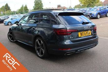 AUDI A4 AVANT 2.0 TFSI 40 Black Edition Estate 5dr Petrol S Tronic Euro 6 (s/s