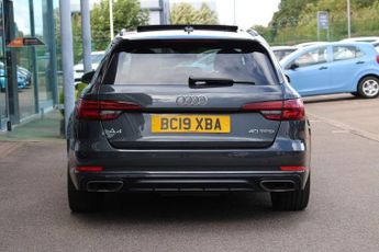 AUDI A4 AVANT 2.0 TFSI 40 Black Edition Estate 5dr Petrol S Tronic Euro 6 (s/s