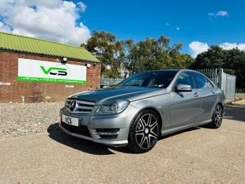Mercedes C Class 1.6 C180 BlueEfficiency AMG Sport Plus Saloon 4dr Petrol G-Troni