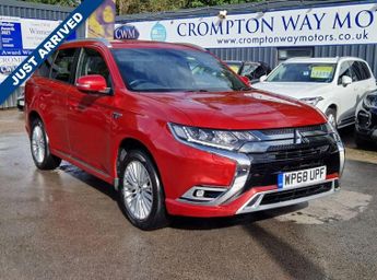 MITSUBISHI OUTLANDER 2.4h TwinMotor 13.8kWh 4h SUV 5dr Petrol Plug-in Hybrid CVT 4WD 