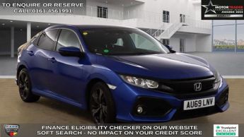 HONDA CIVIC 1.0 VTEC Turbo SR Hatchback 5dr Petrol CVT Euro 6 (s/s) (126 ps)