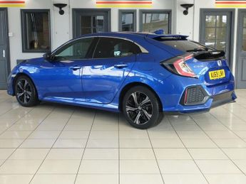 HONDA CIVIC 1.0 VTEC Turbo SR Hatchback 5dr Petrol CVT Euro 6 (s/s) (126 ps)