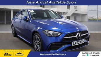 Mercedes C Class 2.0 C300e 25.4kWh AMG Line Saloon 4dr Petrol Plug-in Hybrid G-Tr