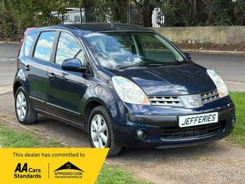 Nissan Note 1.6 16v SE Hatchback 5dr Petrol Automatic (166 g/km, 109 bhp)