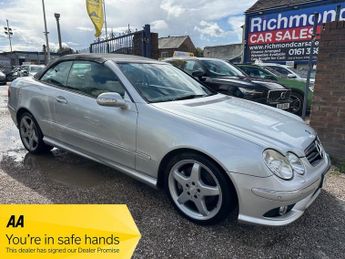 Mercedes CLK 1.8 CLK200 Kompressor Sport Cabriolet 2dr Petrol Automatic (214 