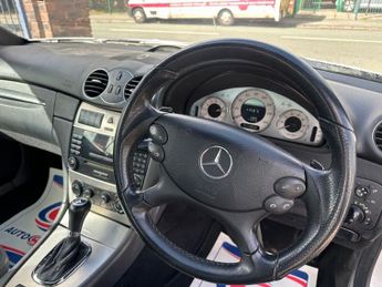 MERCEDES-BENZ CLK 1.8 CLK200 Kompressor Sport Cabriolet 2dr Petrol Automatic (214 