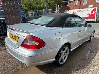 MERCEDES-BENZ CLK 1.8 CLK200 Kompressor Sport Cabriolet 2dr Petrol Automatic (214 