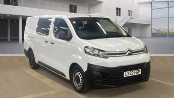 Citroen Dispatch 2.0 BlueHDi 1200 Enterprise Pro XL 6 seat Crew Van Double Cab LW