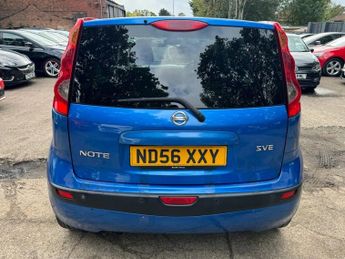 NISSAN NOTE 1.6 16v SVE Hatchback 5dr Petrol Automatic (166 g/km, 109 bhp)
