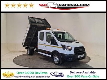 Ford Transit 2.0 350 ECOBLUE LEADER D/CAB L3 RWD 130 BHP DRW LWB TIPPER
