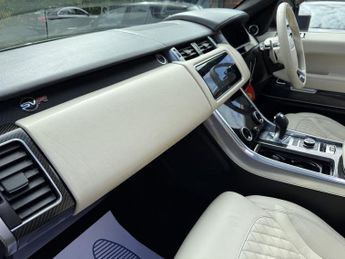 LAND ROVER RANGE ROVER SPORT 5.0 P575 V8 SVR SUV 5dr Petrol Auto 4WD Euro 6 (s/s) (575 ps)