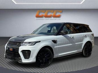 LAND ROVER RANGE ROVER SPORT 5.0 P575 V8 SVR SUV 5dr Petrol Auto 4WD Euro 6 (s/s) (575 ps)