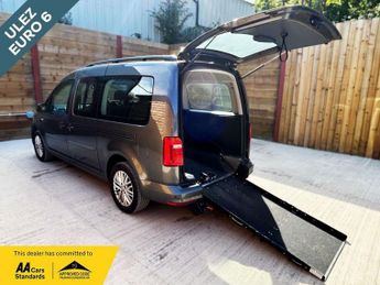 Volkswagen Caddy 5 Seat Auto Wheelchair Accessible Disabled Access Vehicle WAV