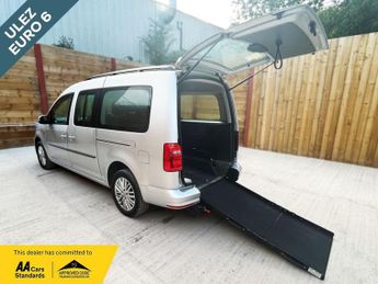 Volkswagen Caddy 5 Seat Auto Wheelchair Accessible Disabled Access Vehicle WAV