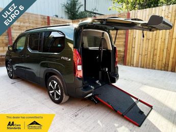 Peugeot Rifter L2 LWB 5 Seat Auto Wheelchair Accessible Disabled Access Vehicle