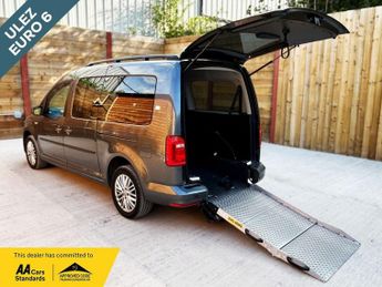 Volkswagen Caddy 5 Seat Auto Wheelchair Accessible Disabled Access Vehicle WAV