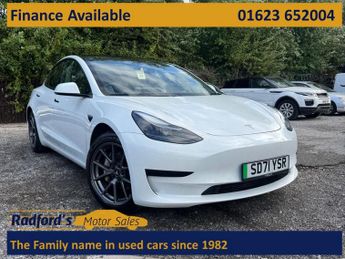 TESLA Model 3 Standard Range Plus Saloon 4dr Electric Auto RWD (241 bhp)