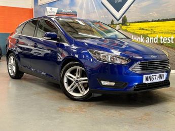 Ford Focus 1.0T EcoBoost Zetec Edition Hatchback 5 Door Petrol Manual Blue 