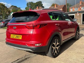 KIA SPORTAGE 1.7 CRDi GT-Line SUV 5 Door Diesel Automatic Red DCT Euro 6 1 Ow