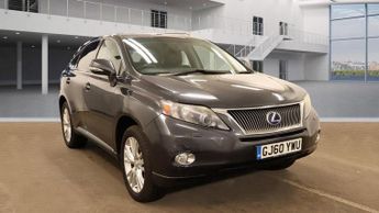 Lexus RX 3.5 450h V6 SE-I SUV 5dr Petrol Hybrid CVT 4WD Euro 5 (s/s) (299