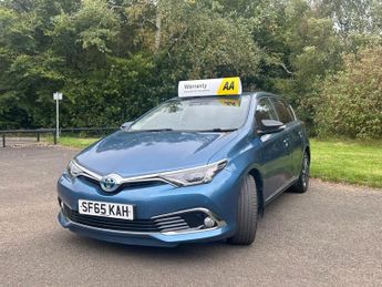 TOYOTA AURIS 1.8 VVT-h Excel Hatchback 5dr Petrol Hybrid CVT Euro 6 (s/s) (Sa
