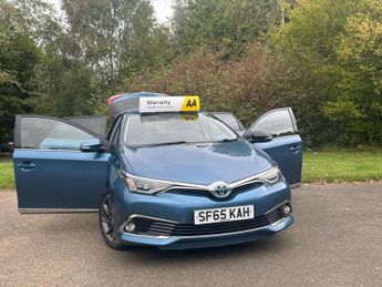 TOYOTA AURIS 1.8 VVT-h Excel Hatchback 5dr Petrol Hybrid CVT Euro 6 (s/s) (Sa