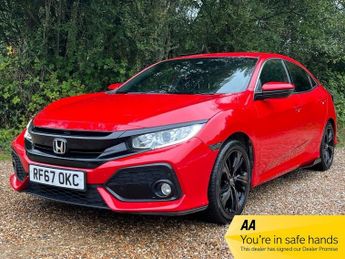 Honda Civic 1.0 VTEC Turbo SR Hatchback 5dr Petrol Manual Euro 6 (s/s) (129 