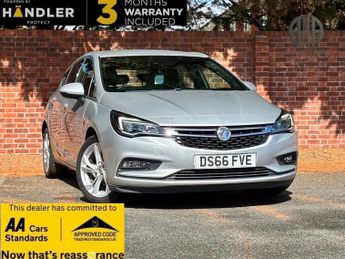 Vauxhall Astra 1.4i Turbo SRi Nav Hatchback 5dr Petrol Manual Euro 6 (150 ps)