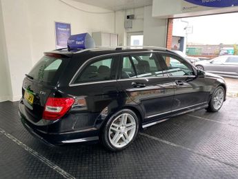 MERCEDES-BENZ C-CLASS 2.1 C220 CDI AMG Sport Estate 5dr Diesel G-Tronic+ Euro 5 (s/s) 