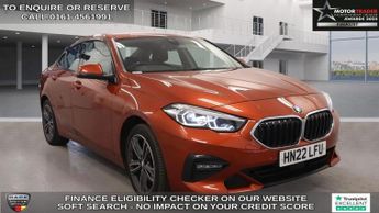 BMW 218 1.5 218i Sport (LCP) Saloon 4dr Petrol DCT Euro 6 (s/s) (136 ps)