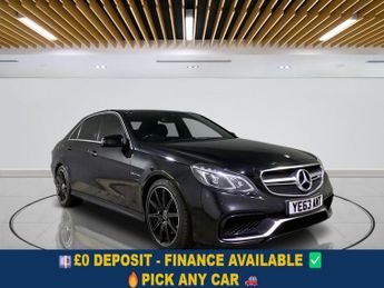 Mercedes E Class 5.5 E63 V8 BiTurbo AMG Saloon 4dr Petrol SpdS MCT Euro 6 (s/s) (