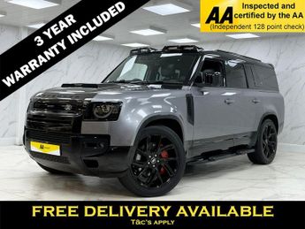 Land Rover Defender 3.0 P400 MHEV X SUV 5dr Petrol Auto 4WD Euro 6 (s/s) (400 ps)