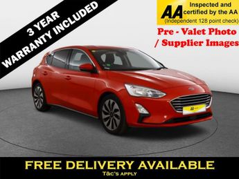 Ford Focus 1.5 EcoBlue Zetec Hatchback 5dr Diesel Manual Euro 6 (s/s) (120 