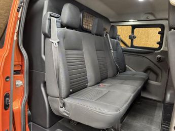 FORD TRANSIT CUSTOM 2.0 320 EcoBlue Limited Crew Van Double Cab 5dr Diesel Auto L2 H