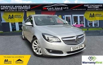 Vauxhall Insignia 2.0 CDTi ecoFLEX Elite Nav Hatchback 5dr Diesel Manual Euro 5 (s