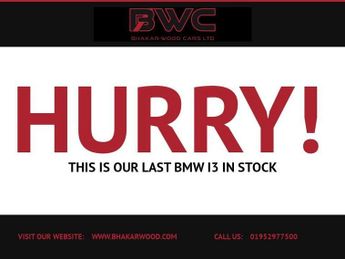 BMW I3 42.2kWh S Hatchback 5dr Electric Auto (184 ps)