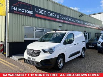 Vauxhall Combo 1.6 Turbo D 2300 Edition Panel Van 4dr Diesel Manual L1 H1 Euro 