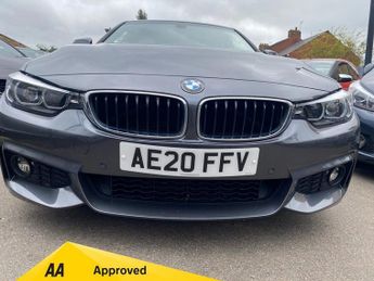 BMW 4 SERIES GRAN COUPE 2.0 420i GPF M Sport Hatchback 5dr Petrol Auto Euro 6 (s/s) (184