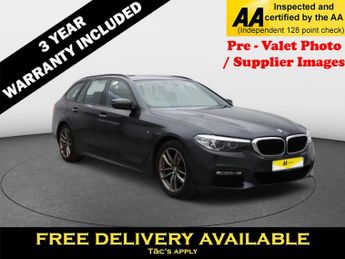 BMW 520 2.0 520d M Sport Touring 5dr Diesel Auto Euro 6 (s/s) (190 ps)