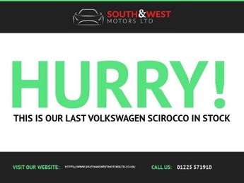 VOLKSWAGEN SCIROCCO 1.4 TSI BlueMotion Tech GT Hatchback 3dr Petrol Manual Euro 6 (s