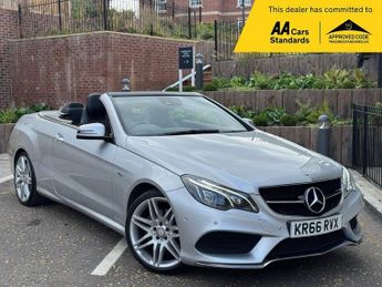 Mercedes E Class 2.1 E220d AMG Line Edition Cabriolet 2dr Diesel G-Tronic+ Euro 6