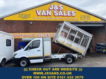 Mercedes Sprinter 2.1 314 CDI TIPPER CAGED 2dr Diesel Manual RWD  140 bhp)