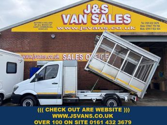 Mercedes Sprinter  TIPPER CAGED £13995 + VAT STOCKPORT / MANCHESTER 