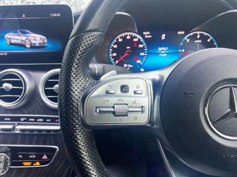 MERCEDES-BENZ C-CLASS 2.0 C300d AMG Line (Premium) Cabriolet 2dr Diesel G-Tronic+ Euro