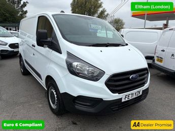 Ford Transit 2.0 300 EcoBlue Leader Panel Van in white, 32,670 miles, 6-speed