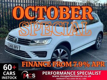 VOLKSWAGEN TOUAREG 3.0 TDI V6 BlueMotion Tech R-Line SUV 5dr Diesel Tiptronic 4WD E