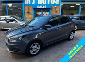 Ford Ka 1.2 Ti-VCT Zetec Hatchback 5dr Petrol Manual Euro 6 (70 ps)