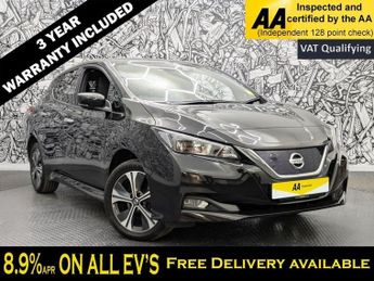 NISSAN LEAF 62kWh e+ N-Connecta Hatchback 5dr Electric Auto (217 ps)